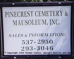Pinecrest Cemetery and Mausoleum